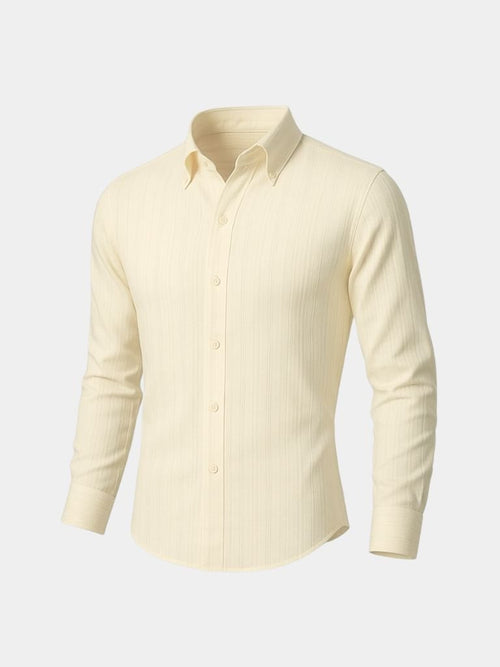 Striped Button Down Seersucker Shirt - CAAYWORLD CAAYWORLD