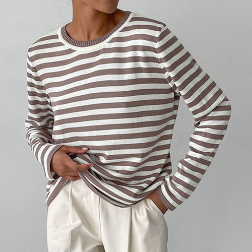 Striped Cotton Button-Down - Shirt CAAYWORLD
