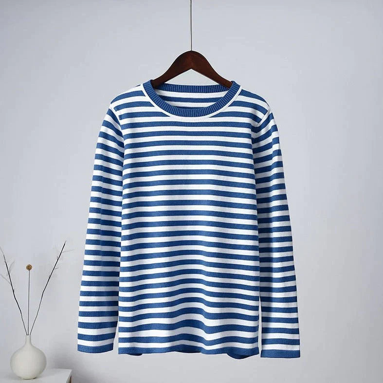 Striped Cotton Button-Down - Shirt CAAYWORLD
