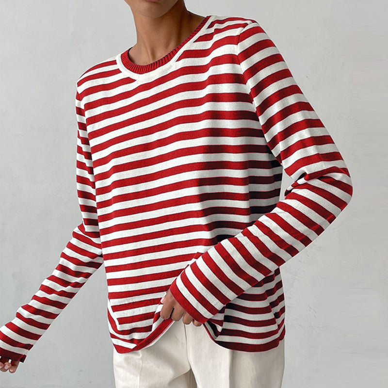 Striped Cotton Button-Down - Shirt CAAYWORLD
