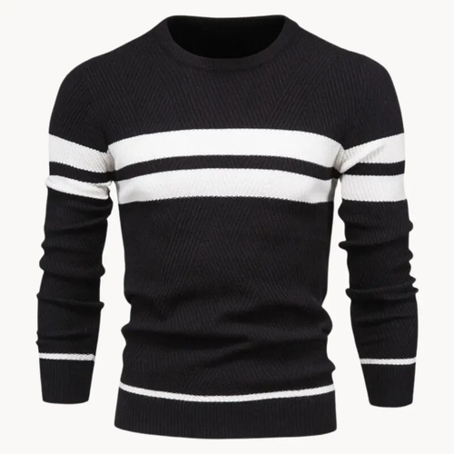 Striped Cotton Crewneck - Sweater CAAYWORLD