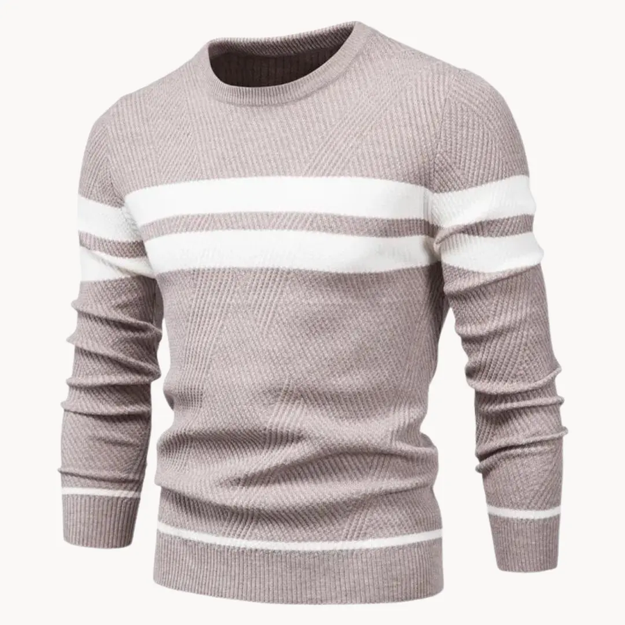 Striped Cotton Crewneck - Sweater CAAYWORLD
