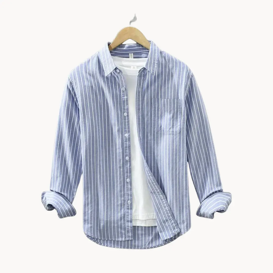 Striped Cotton - Shirt CAAYWORLD