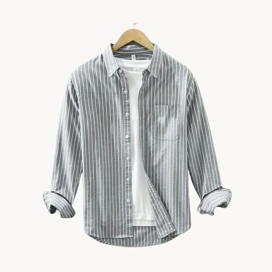 Striped Cotton - Shirt CAAYWORLD
