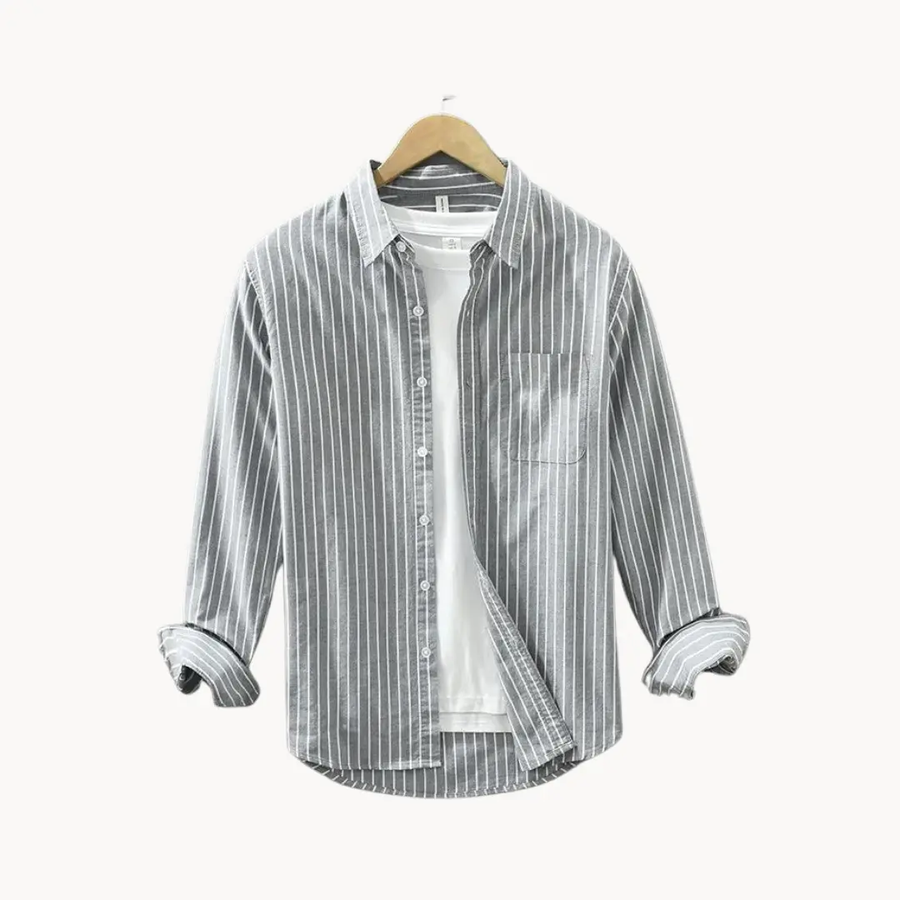 Striped Cotton - Shirt CAAYWORLD