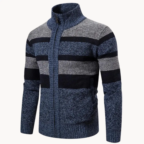 Striped Knit Crewneck - Sweater CAAYWORLD
