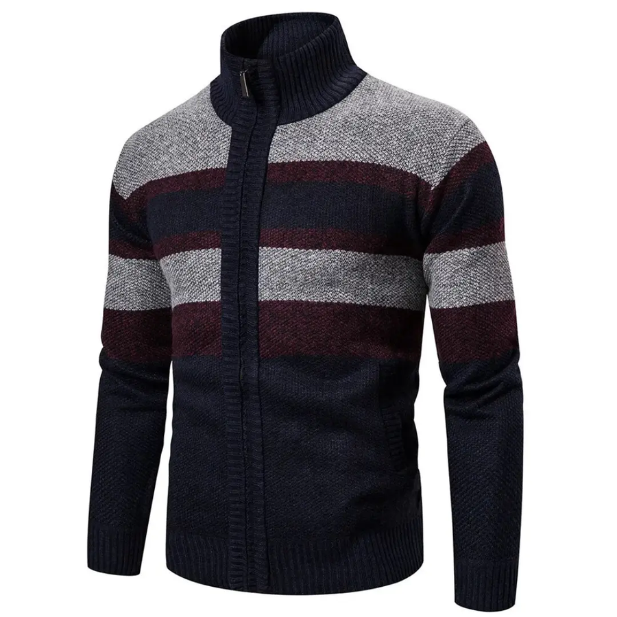 Striped Knit Crewneck - Sweater CAAYWORLD