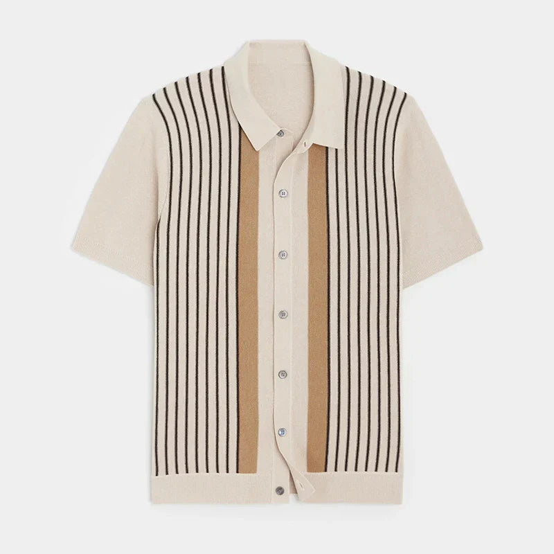 Striped Knit - Polo CAAYWORLD MEN
