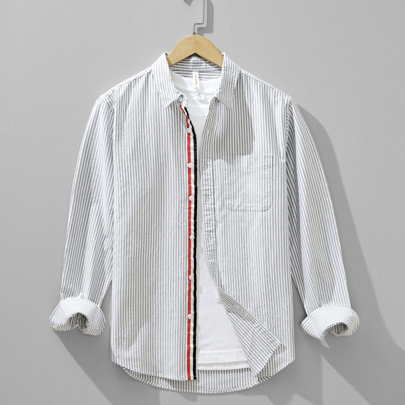 Striped Linen Button-Down - Shirt CAAYWORLD MEN