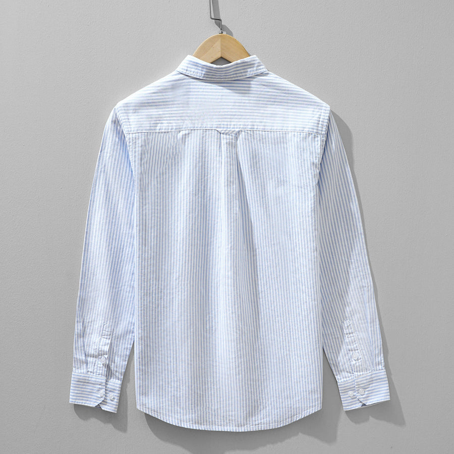 Striped Linen Button-Down - Shirt CAAYWORLD MEN