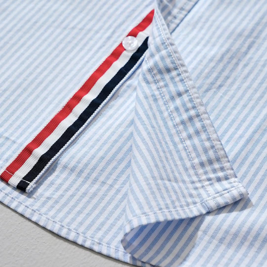 Striped Linen Button-Down - Shirt CAAYWORLD MEN