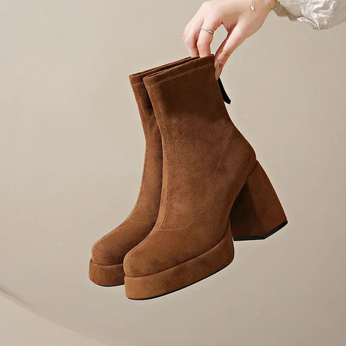 Suede Ankle - Booties CAAYWORLD