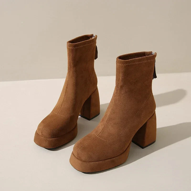 Suede Ankle - Booties CAAYWORLD