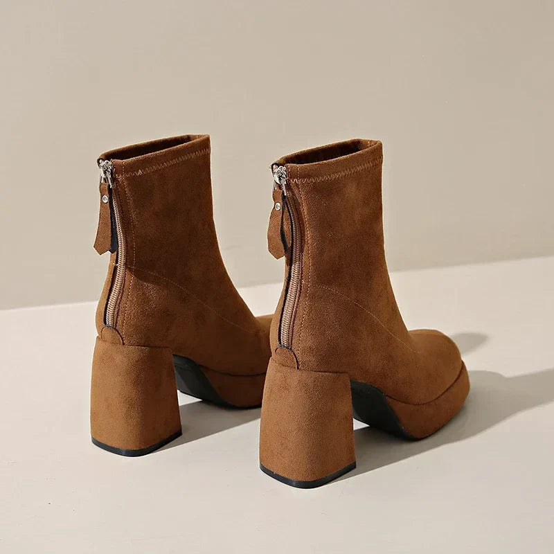 Suede Ankle - Booties CAAYWORLD