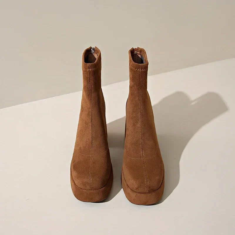 Suede Ankle - Booties CAAYWORLD