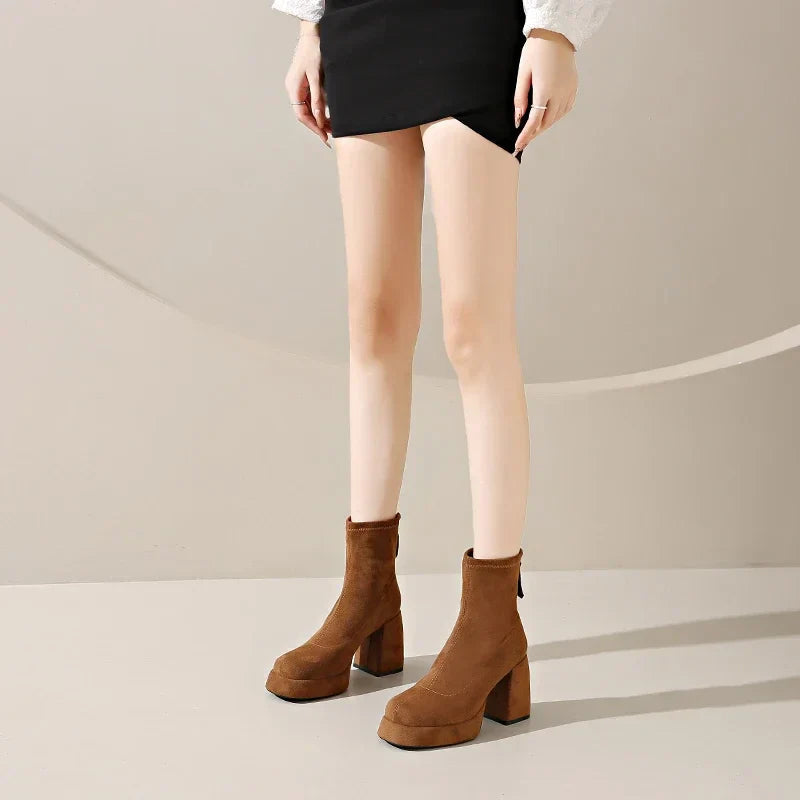 Suede Ankle - Booties CAAYWORLD