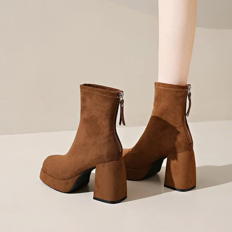 Suede Ankle - Booties CAAYWORLD