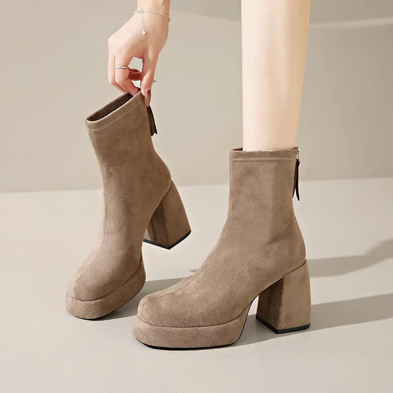 Suede Ankle - Booties CAAYWORLD