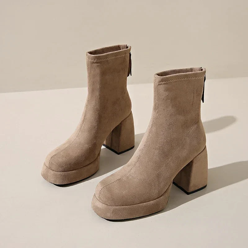 Suede Ankle - Booties CAAYWORLD
