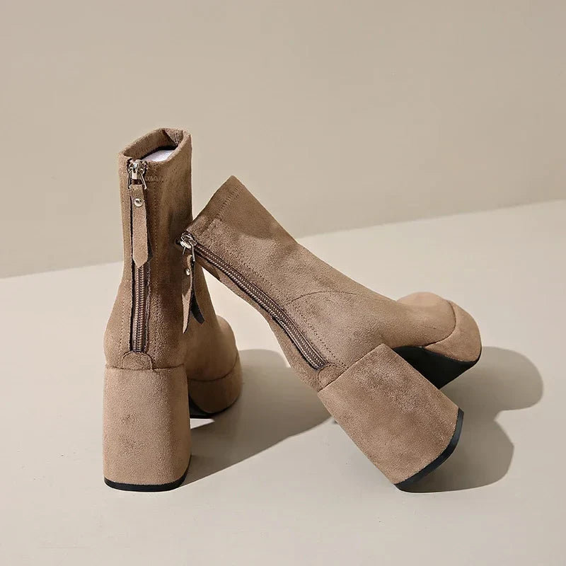 Suede Ankle - Booties CAAYWORLD