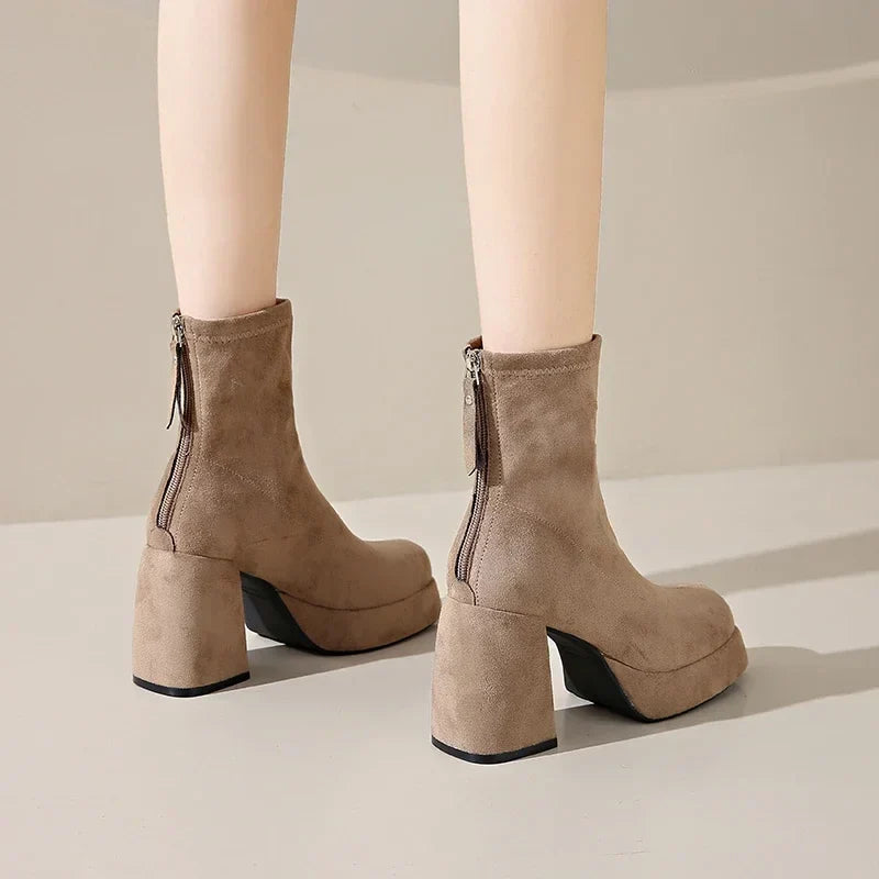 Suede Ankle - Booties CAAYWORLD