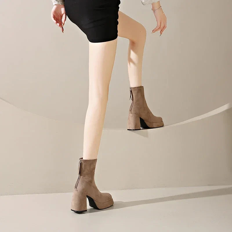 Suede Ankle - Booties CAAYWORLD