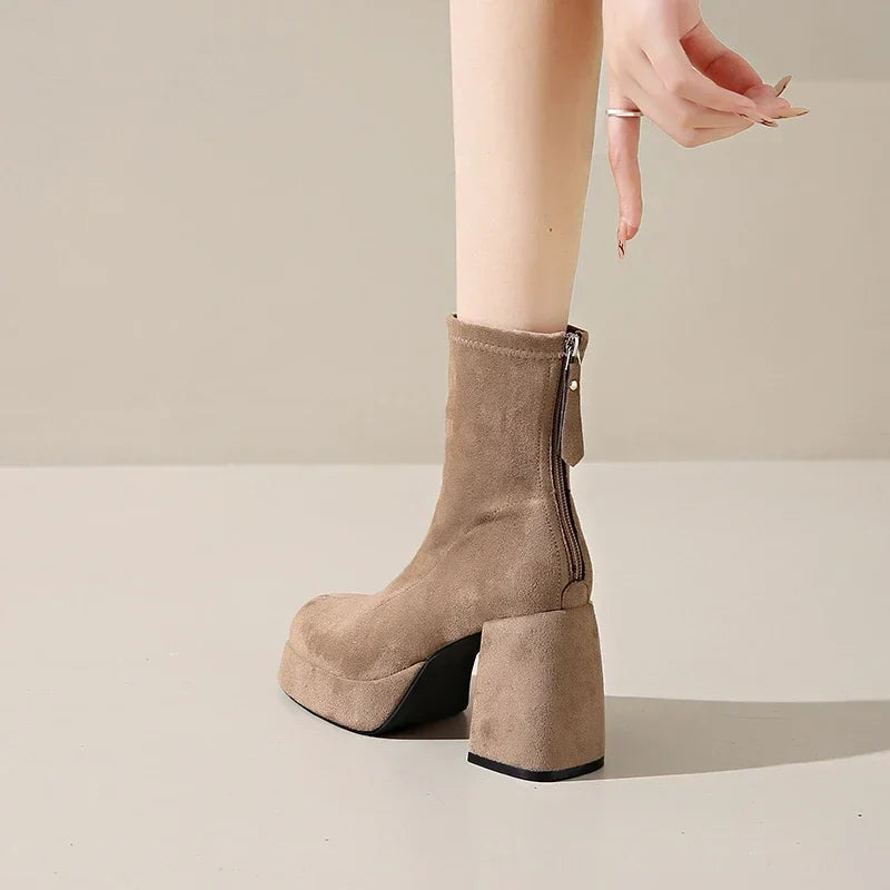 Suede Ankle - Booties CAAYWORLD