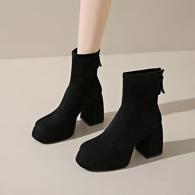 Suede Ankle - Booties CAAYWORLD
