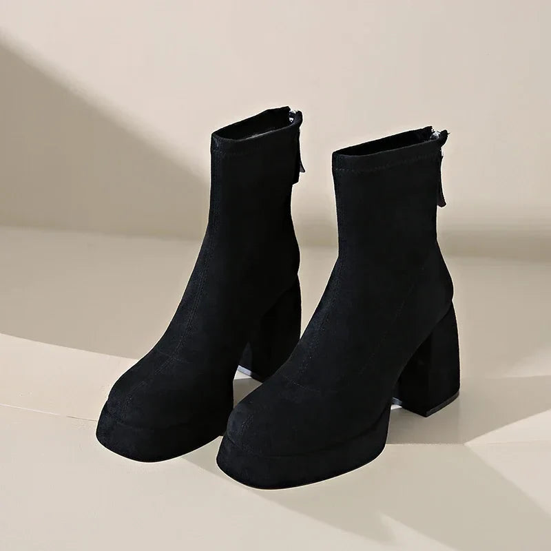Suede Ankle - Booties CAAYWORLD