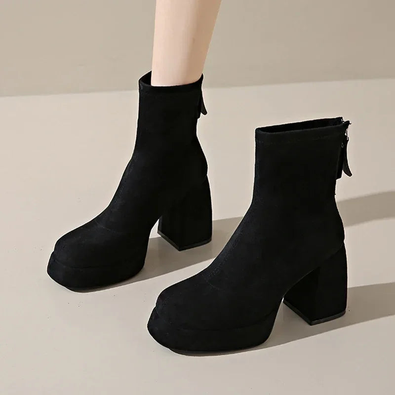 Suede Ankle - Booties CAAYWORLD