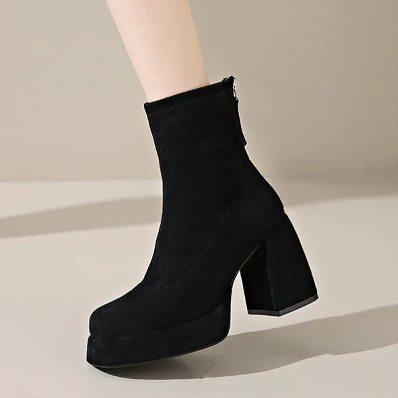 Suede Ankle - Booties CAAYWORLD