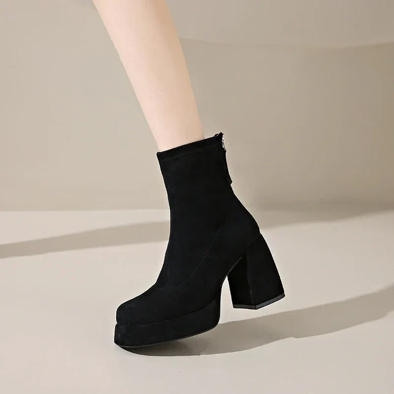 Suede Ankle - Booties CAAYWORLD