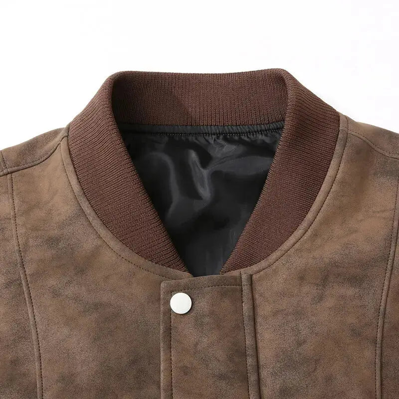 Suede Bomber - Jacket CAAYWORLD