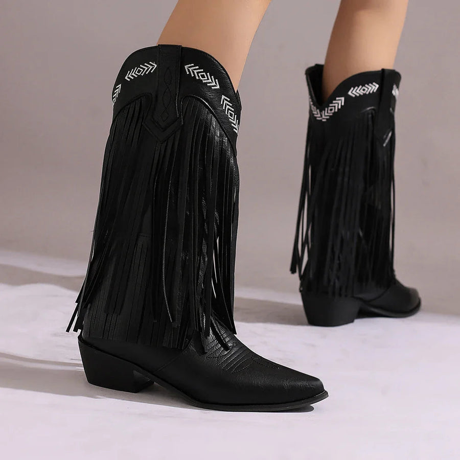 Suede Leather - Boots CAAYWORLD WOMEN