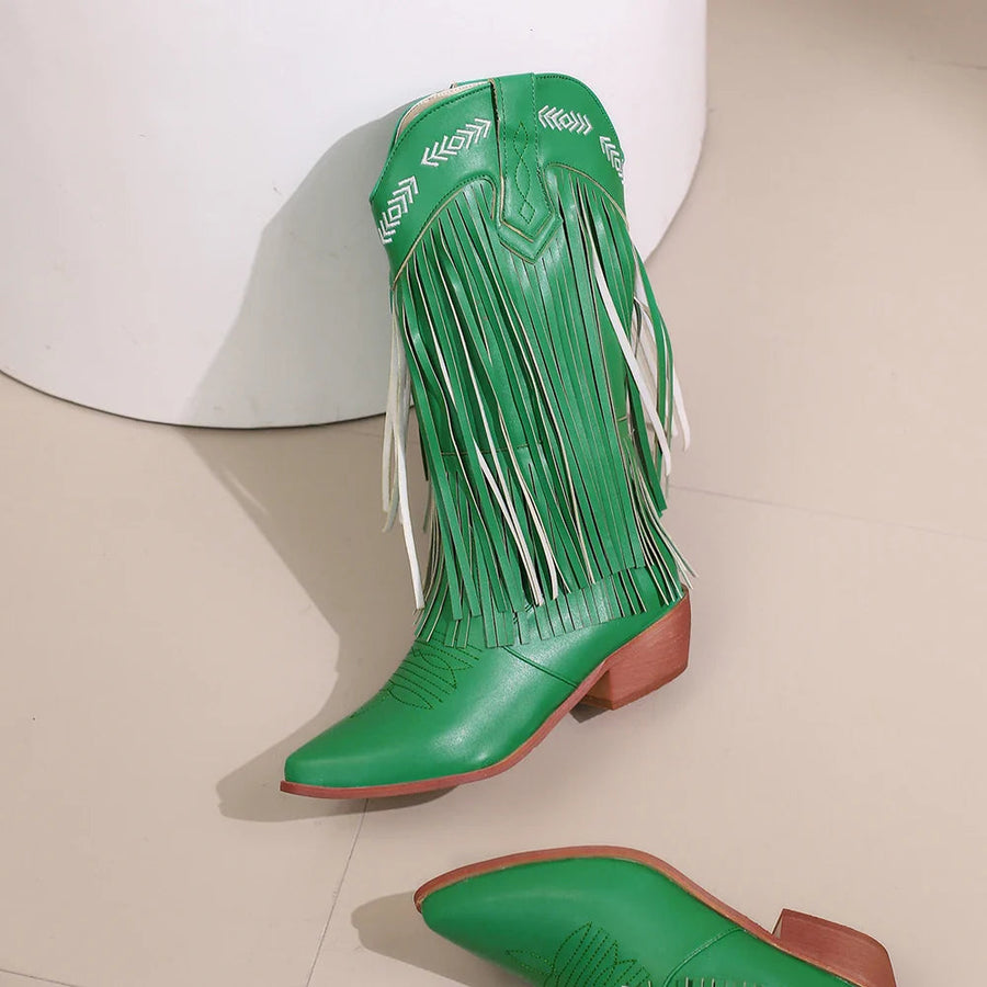 Suede Leather - Boots CAAYWORLD WOMEN