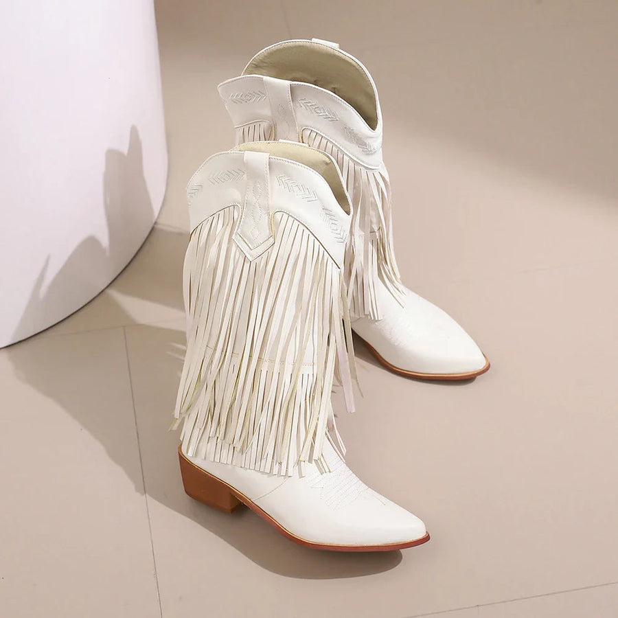 Suede Leather - Boots CAAYWORLD WOMEN
