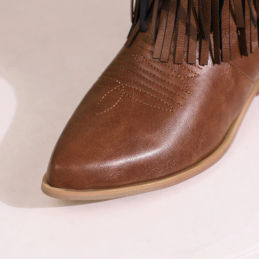 Suede Leather - Boots CAAYWORLD WOMEN