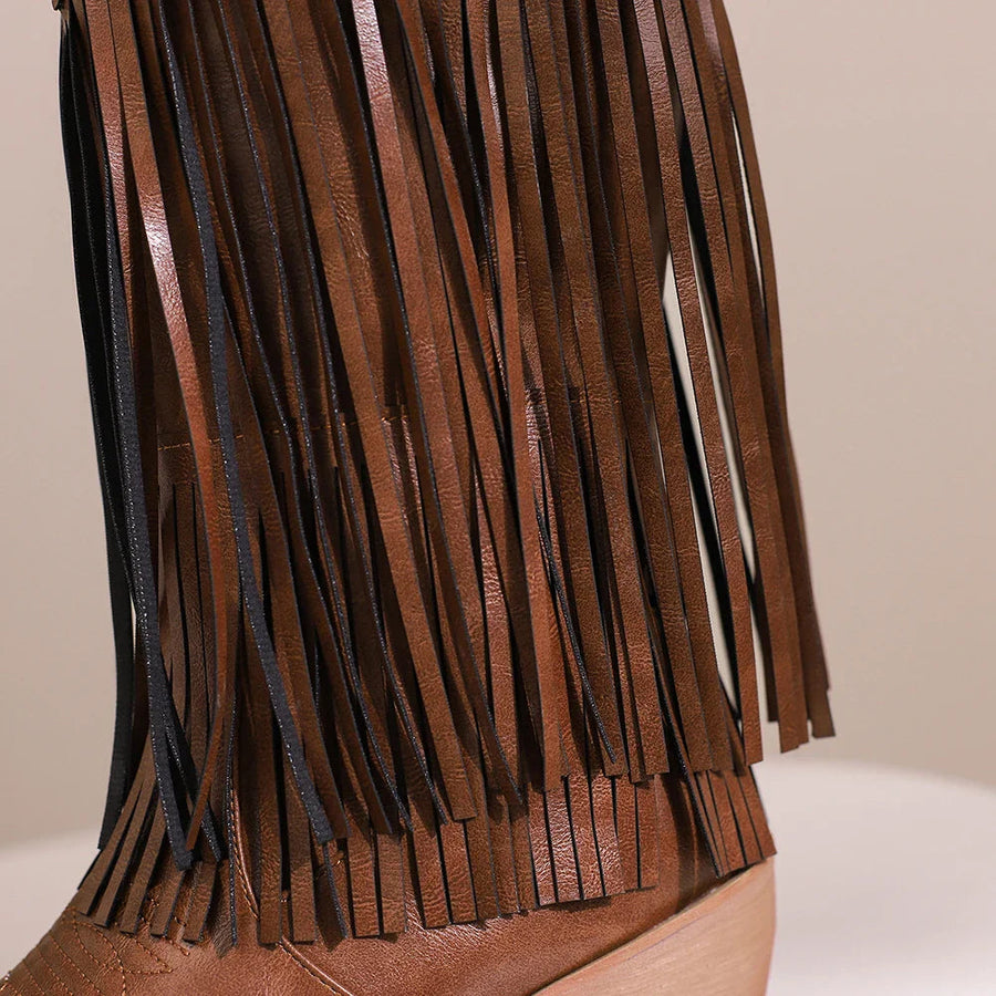 Suede Leather - Boots CAAYWORLD WOMEN
