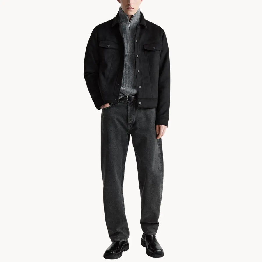 Suede Snap-Front - Jacket CAAYWORLD