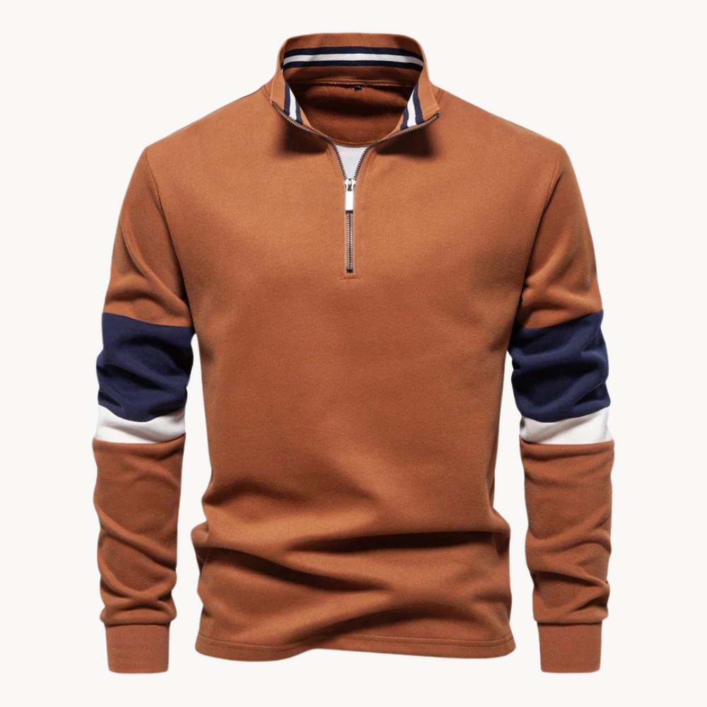 Sultan Quarter-Zip Knit - Sweater CASA LARO MEN