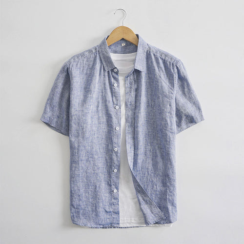 Summer Linen Button-Down - Shirt CAAYWORLD