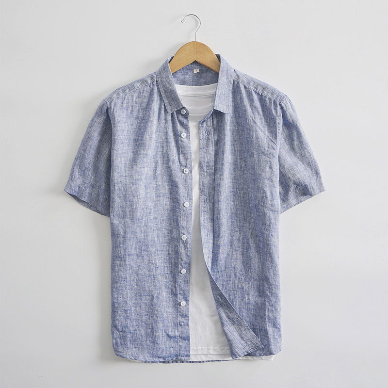 Summer Linen Button-Down - Shirt CAAYWORLD