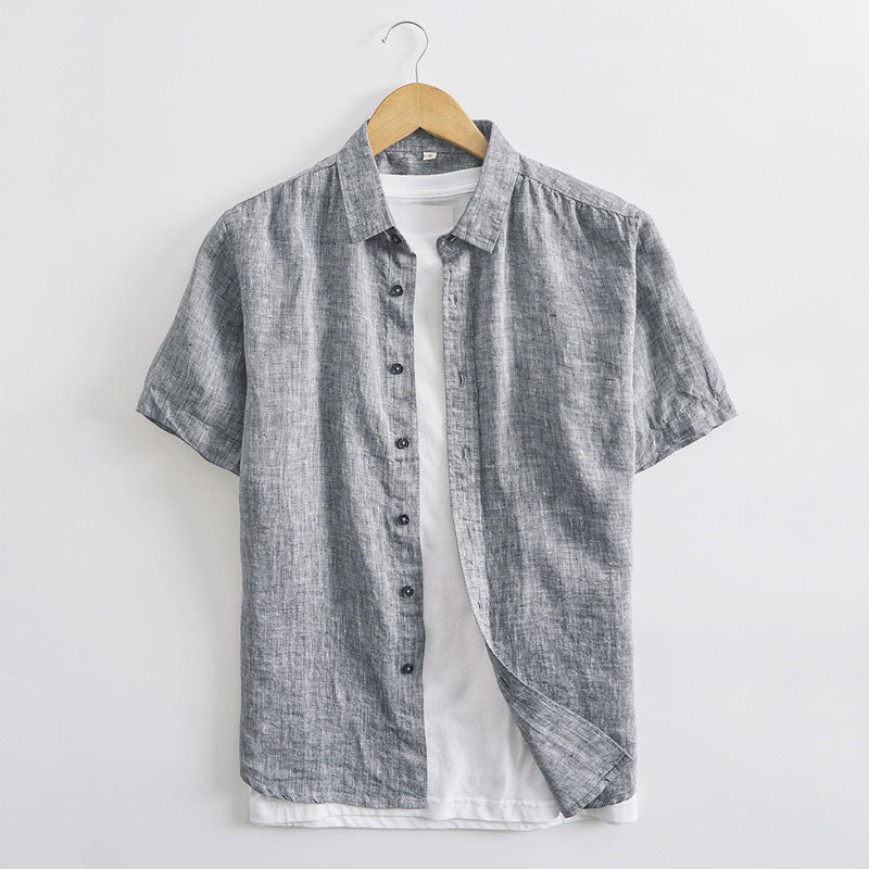 Summer Linen Button-Down - Shirt CAAYWORLD