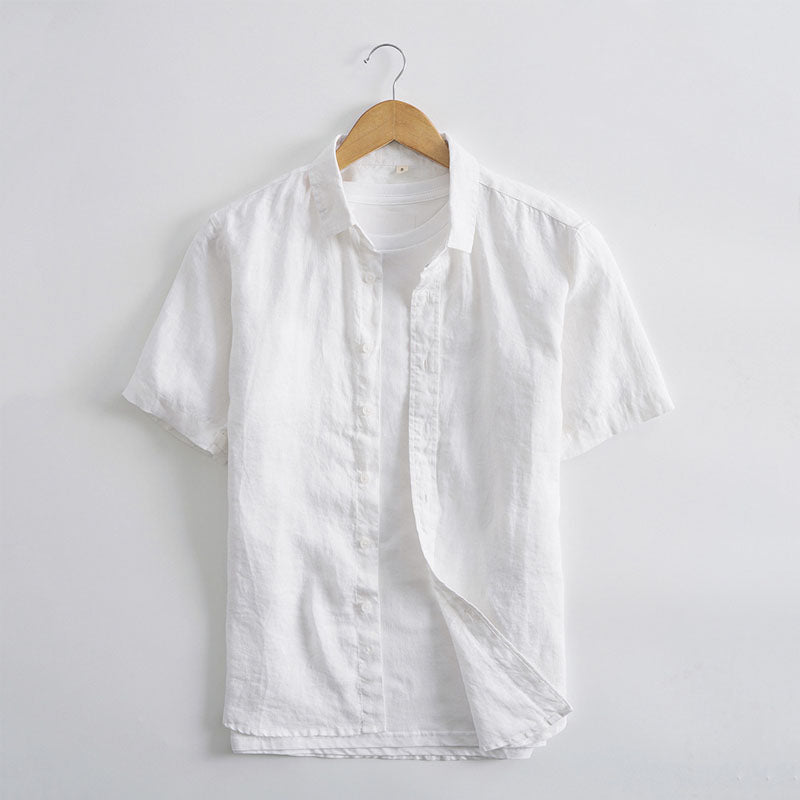 Summer Linen Button-Down - Shirt CAAYWORLD