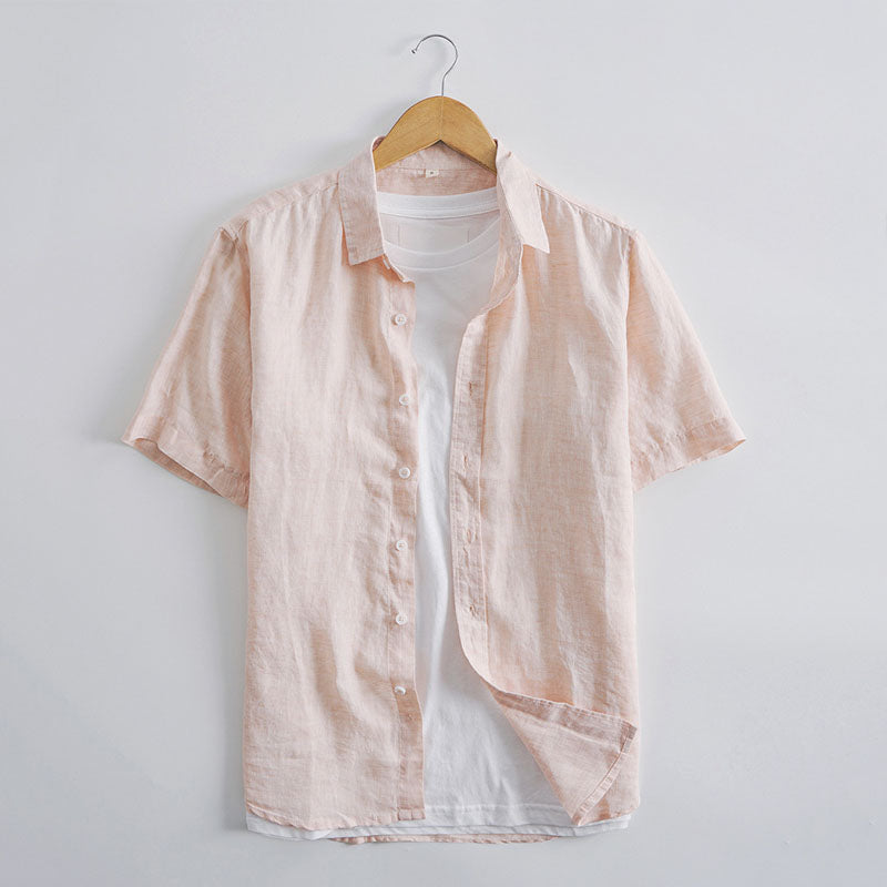 Summer Linen Button-Down - Shirt CAAYWORLD