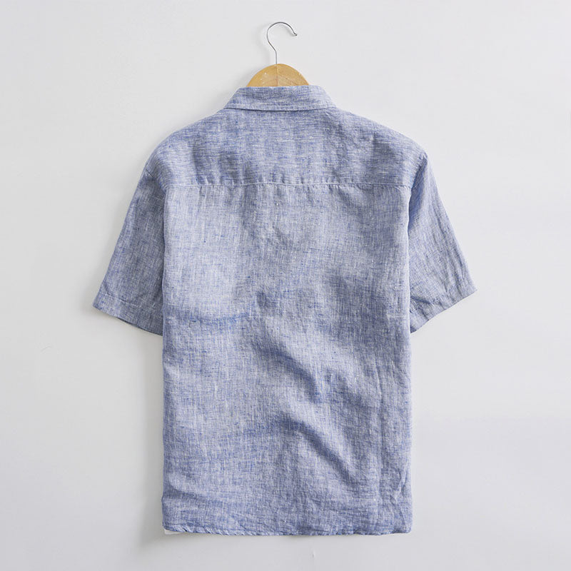 Summer Linen Button-Down - Shirt CAAYWORLD