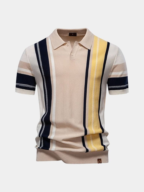 Sundown Stripes Polo – CAAYWORLD CAAYWORLD