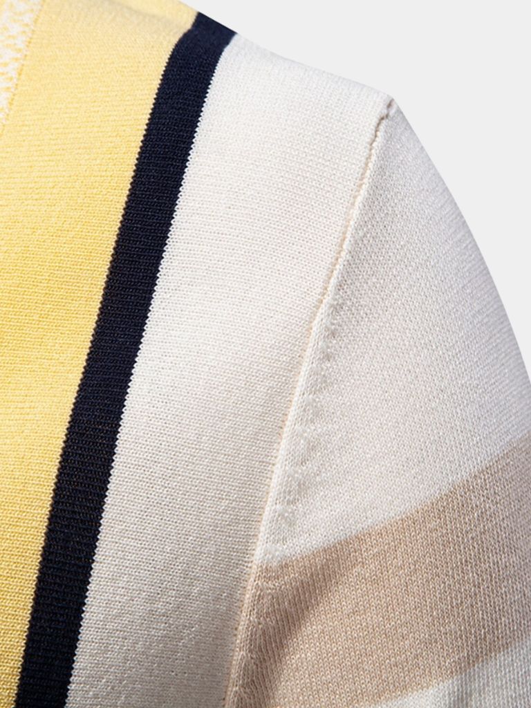 Sundown Stripes Polo – CAAYWORLD CAAYWORLD