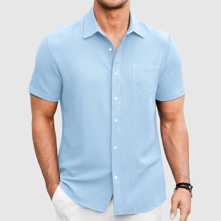 Sunlit Corsica - Shirt CAAYWORLD MEN