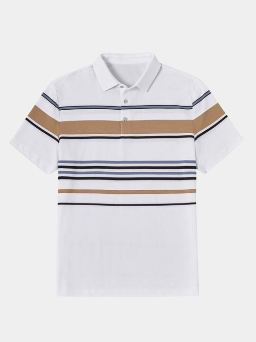Sunset Stripe Polo – CAAYWORLD CAAYWORLD